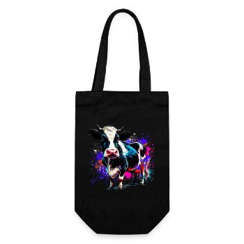 Vache - Sac à bouteille - noir - Devant
