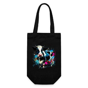 Vache - Sac à bouteille - noir - Devant