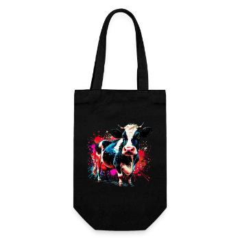 Vache - Sac à bouteille - noir - Devant