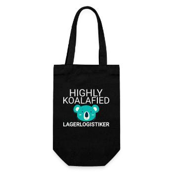 Warehouse logistics company Koalafied - Gift Bag for Bottles - black - Front