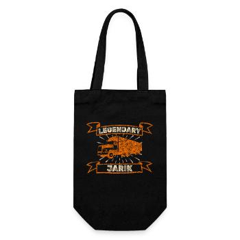 Trucker Jarik - Gift Bag for Bottles - black - Front