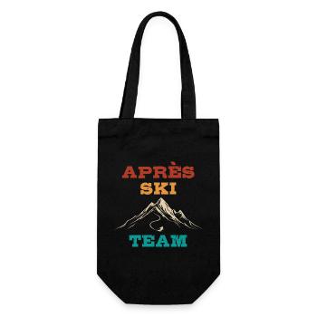 Après Équipe de ski, sports d’hiver, forfaits ski - Sac à bouteille - noir - Devant