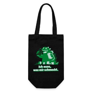 Je mange ce que j’aime, Monster - Sac à bouteille - noir - Devant