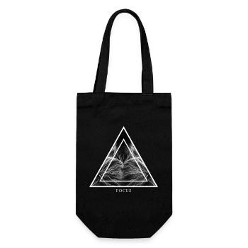 Gym Minimalist Triangle Bodybuilding - Gift Bag for Bottles - black - Front