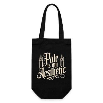 Pole is My Aesthetic - Gift Bag for Bottles - black - Front