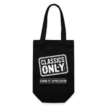 Classics Only: Senior Pet Appreciation - Gift Bag for Bottles - black - Front
