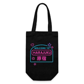 Welcome to Harajuku - Sac à bouteille - noir - Devant