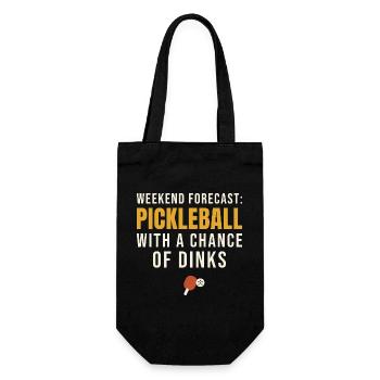 Never Underestimate A Grandma Paddle - Gift Bag for Bottles - black - Front