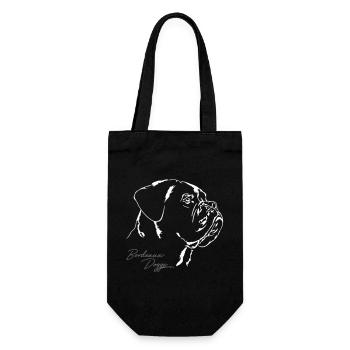 BORDEAUX DOGGE Portrait Wilsigns - Sac à bouteille - noir - Devant