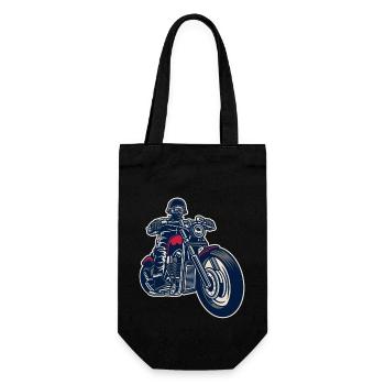 Moto rider moto - Sac à bouteille - noir - Devant