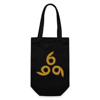 666 Or - Sac à bouteille - noir - Devant