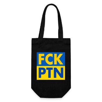 Fck ptn - Gift Bag for Bottles - black - Front