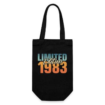 40e anniversaire 1983 Né 40 ans - Sac à bouteille - noir - Devant