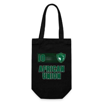 Équipe de football de l’Union africaine - Sac à bouteille - noir - Devant