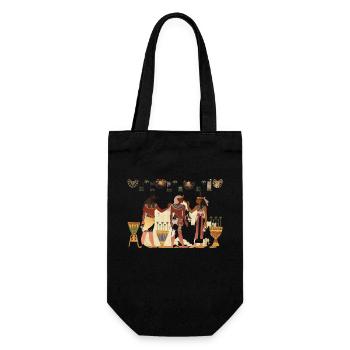 epoque Pharaon - Sac à bouteille - noir - Devant