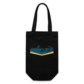 Gravel, VTT, passion vélo, cycliste - Sac à bouteille - noir - Devant