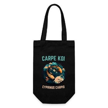 Carpe Koi - Sac à bouteille - noir - Devant