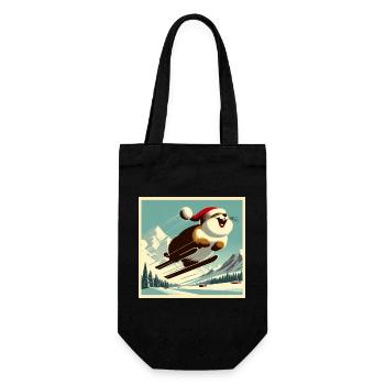 Marmotte Ski Vintage - Sac à bouteille - noir - Devant