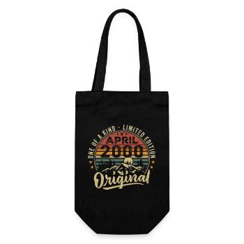 Avril 2000 Cadeau D'anniversaire Vintage 2000 - Sac à bouteille - noir - Devant