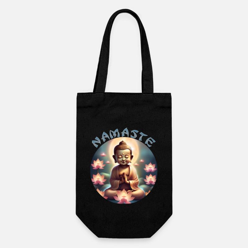 Namasté - Sac à bouteille - noir