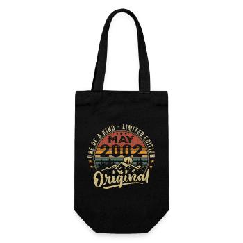 Mai 2002 Vintage Cadeau D’anniversaire Mai 2002 - Sac à bouteille - noir - Devant