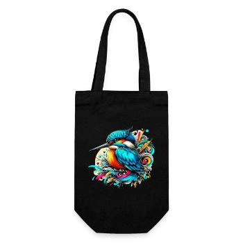 Martin-pêcheur - Sac à bouteille - noir - Devant