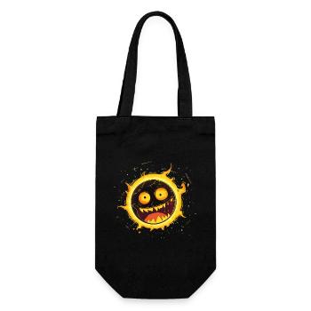 Solar Eclipse April 8, 2024 Total Solar Eclipse - Gift Bag for Bottles - black - Front