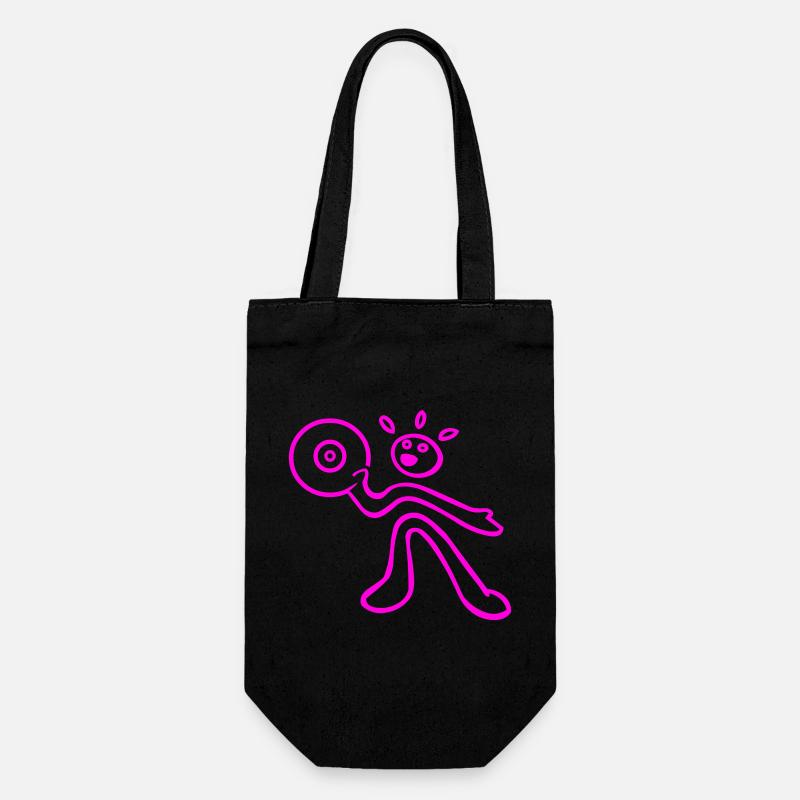 rave DJ - Gift Bag for Bottles - black