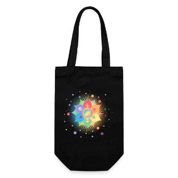 S’épanouir avec des symboles de genre : fierté et appartenance - Sac à bouteille - noir - Devant