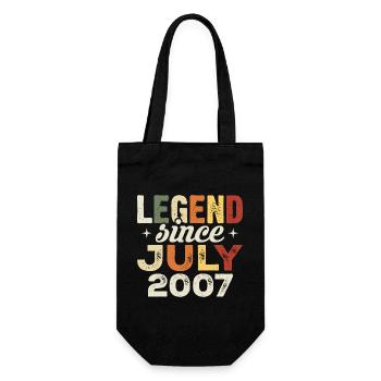 July 2007 Birthday Gift July 2007 Birthday - Gift Bag for Bottles - black - Front