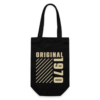 Original 1970 Authentic 1970 Vintage Bursdag - Sac à bouteille - noir - Devant