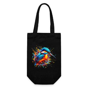 Martin-pêcheur - Sac à bouteille - noir - Devant