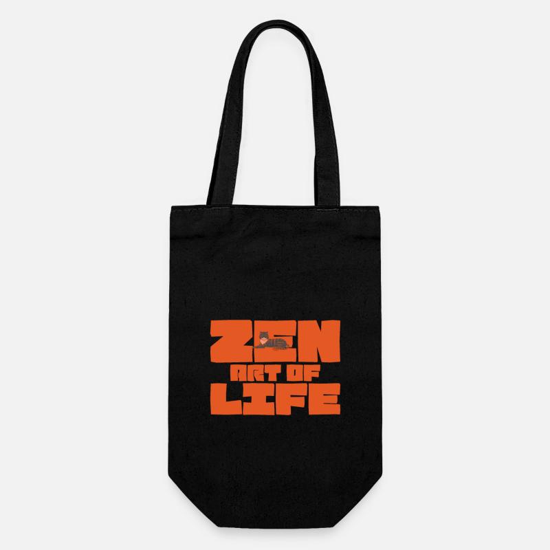 L’art de vivre zen - Sac à bouteille - noir