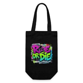 Ride or Die Skateboard Graffiti – Streetstyle - Sac à bouteille - noir - Devant
