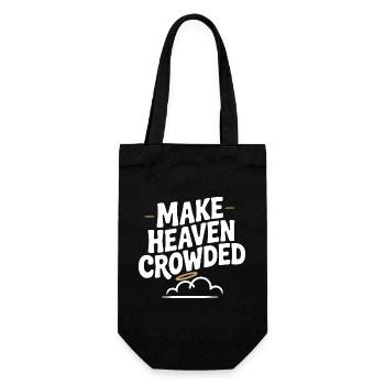 Fais chanter le ciel - Sac à bouteille - noir - Devant