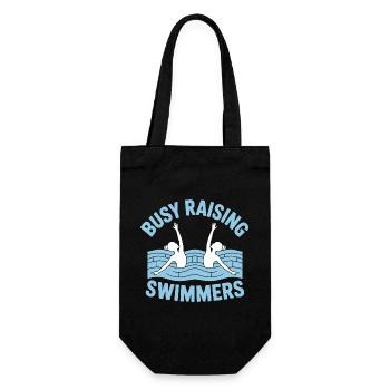 Synchronschwimmen Kunstschwimmen Wassersport - Geschenkbeutel für Flaschen - Schwarz - Vorne