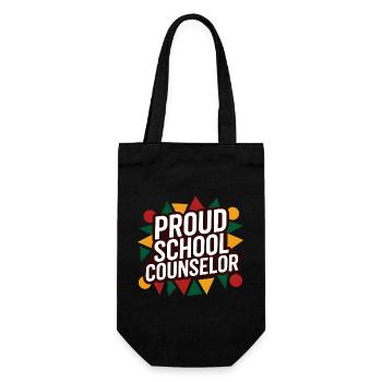 Proud School Counselor Appreciation Design - Sac à bouteille - noir - Devant