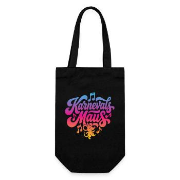 Carnival Mouse Carnival Mouse Carnival Party Costume - Gift Bag for Bottles - black - Front
