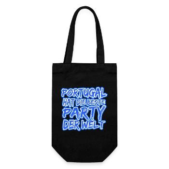 Holidays Portugal - Gift Bag for Bottles - black - Front