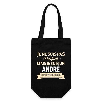 Je Ne Suis Pas Parfait Mais Je Suis Un Andre Et... - Sac à bouteille - noir - Devant