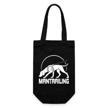 Vizsla Mantrailing Hundesport Hunde Hund Wilsigns - Geschenkbeutel für Flaschen - Schwarz - Vorne