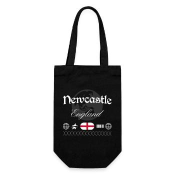 Souvenir de voyage streetwear de Newcastle, Angleterre - Sac à bouteille - noir - Devant
