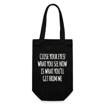 Lustiger Spruch Eltern Chef Lehrer - Gift Bag for Bottles - black - Front