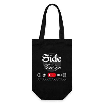 Side Turkey Streetwear Travel Souvenir - Gift Bag for Bottles - black - Front