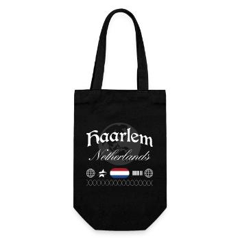 Souvenir de voyage pour streetwear aux Pays-Bas à Haarlem - Sac à bouteille - noir - Devant