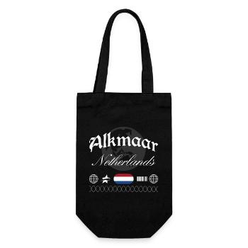 Souvenir de voyage streetwear Alkmaar Pays-Bas - Sac à bouteille - noir - Devant
