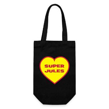 Super jules - Geschenkbeutel für Flaschen - Schwarz - Vorne