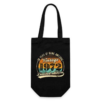 Vintage 1979 Limited Edition - Gift Bag for Bottles - black - Front