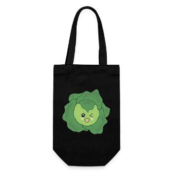 Salade Légumes Costume Carnaval Carnaval Partenaire Chemise - Sac à bouteille - noir - Devant