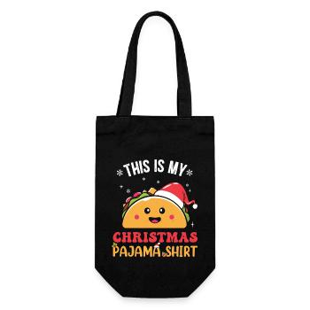 Cadeaux de Noël Noël - Sac à bouteille - noir - Devant
